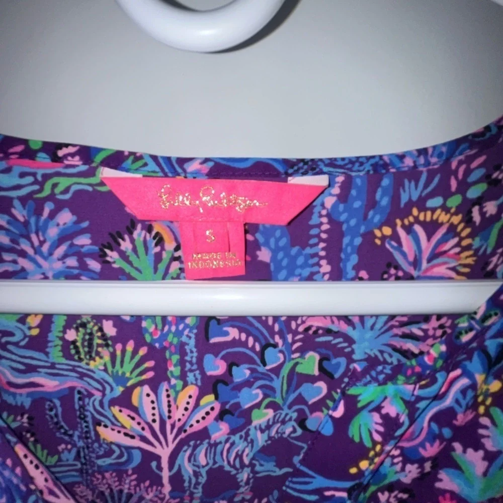 Lilly Pulitzer women’s long sleeve tunic - Picture 3 of 4